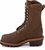 Side view of Justin Original Work Boots Mens Casement Aged Bark WP ST